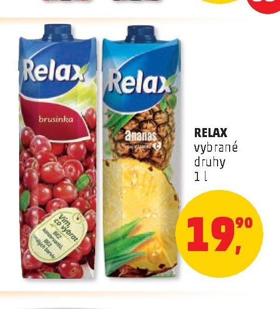 RELAX vybrané druhy 1 l