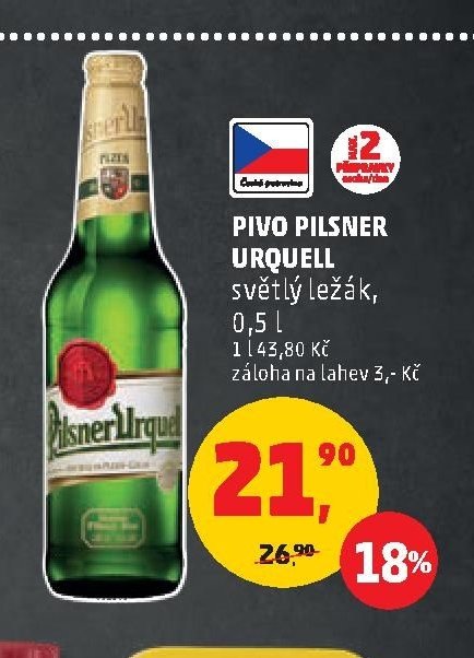 Pivo Pilsner Urquell