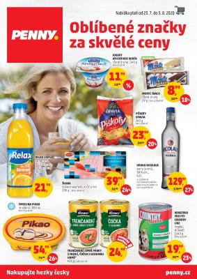 akční leták Penny Market 23.7.2020-4.8.2020