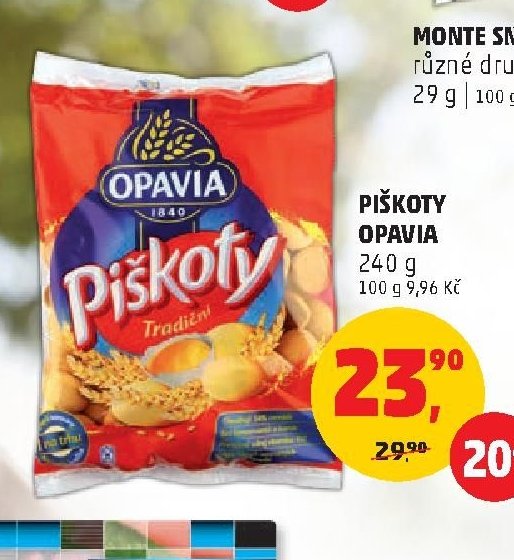 Piškoty Opavia