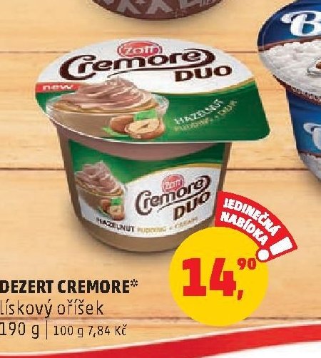 DEZERT CREMORE Lískový oříšek