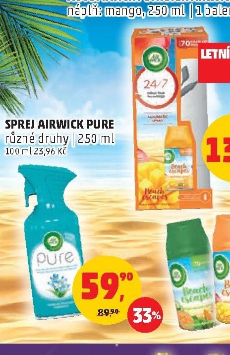 SPREJ AIRWICK PURE