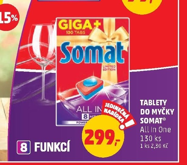TABLETY DO MYČKY SOMAT
