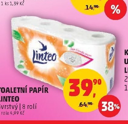 Toaletní papír Linteo