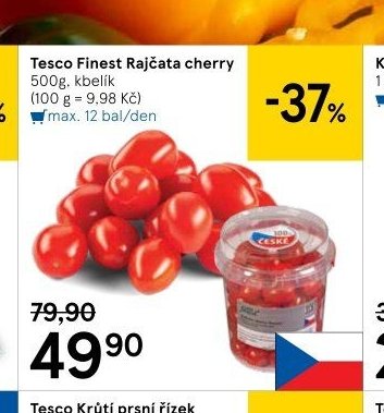 Tesco Finest Rajčata cherry