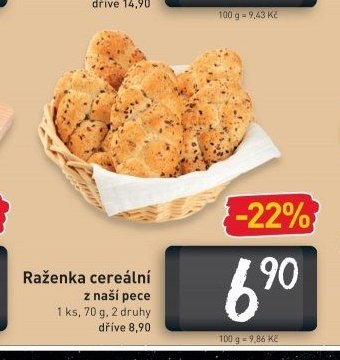 Raženka cereální z naší pece
