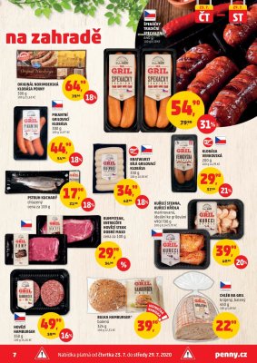 akční leták Penny Market 23.7.2020-29.7.2020