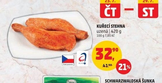 KUŘECÍ STEHNA uzená