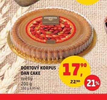 DORTOVÝ KORPUS DAN CAKE
