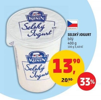 SELSKÝ JOGURT bílý