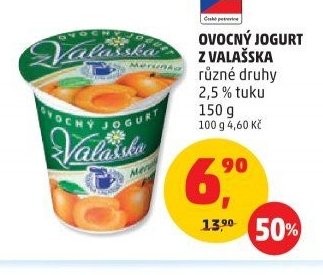 OVOCNÝ JOGURT Z VALAŠSKA