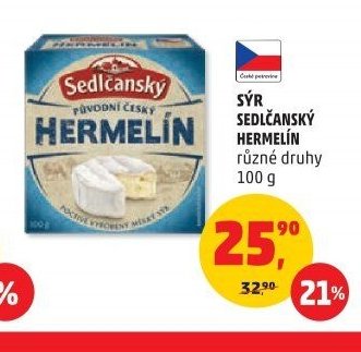 SÝR SEDLČANSKÝ HERMELÍN