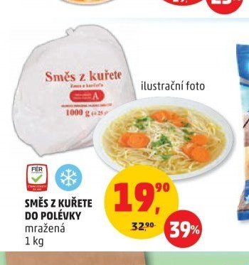 Smes z kurete do polevky
