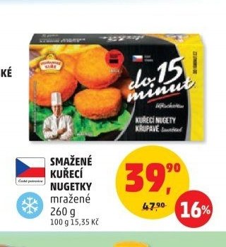 Smazene kureci nugetky