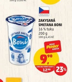Zakysaná smetana Boni