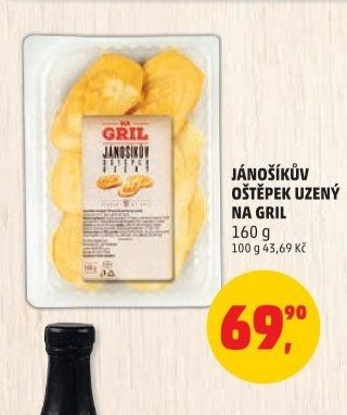 Jánošíkův oštěpek uzený na gril