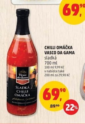 Chilli omáčka Vasco da Gama