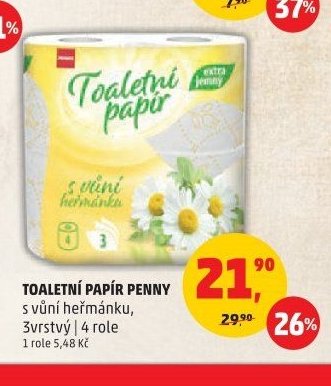 Toaletní papír Penny