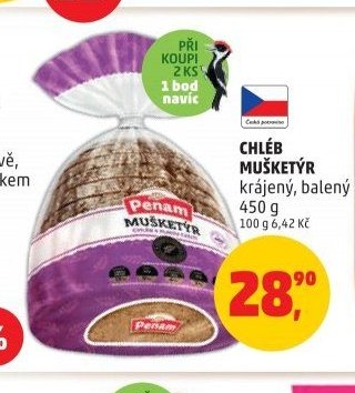 Chléb Mušketýr