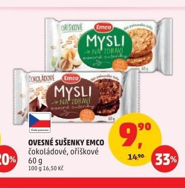 Ovesné sušenky Emco