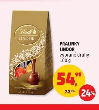 Pralinky Lindor