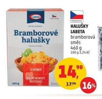 Bramborové halušky Labeťa 460 g
