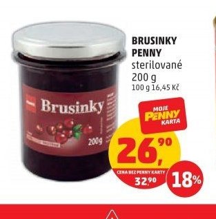 Brusinky Penny 200 g