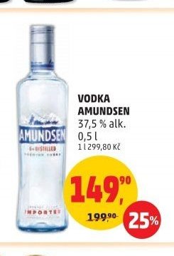 VODKA AMUNDSEN 37,5% alk. 0,5 l