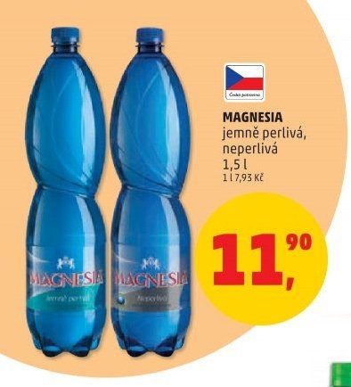 MAGNESIA jemně perlivá, neperlivá