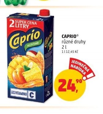 CAPRIO různé druhy