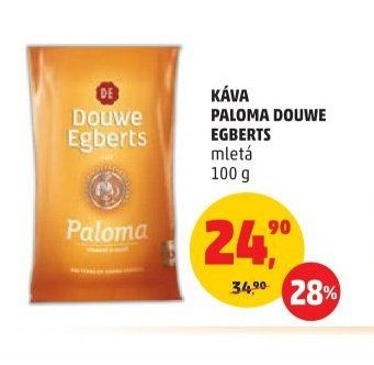 KÁVA PALOMA DOUWE EGBERTS mletá