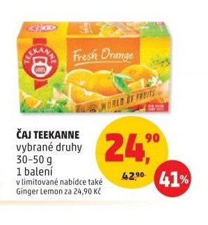 ČAJ TEEKANNE vybrané druhy