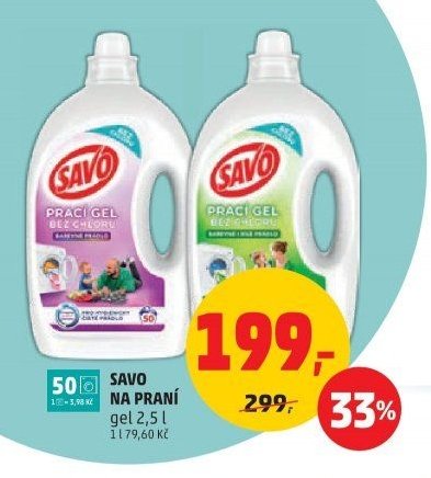 SAVO NA PRANÍ