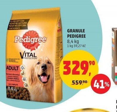 Granule Pedigree 8,4 kg