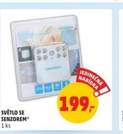 Světlo se senzorem
