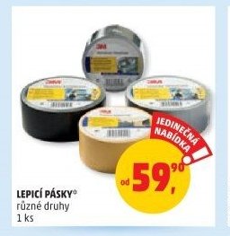 Lepicí pásky různé druhy