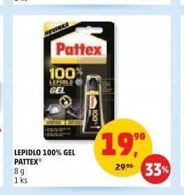 Lepidlo 100% Gel Pattex 8 g