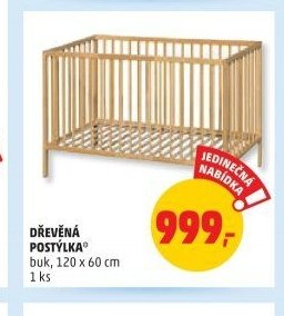 DŘEVĚNÁ POSTÝLKA