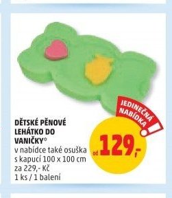 DĚTSKÉ PĚNOVÉ LEHÁTKO DO VANIČKY
