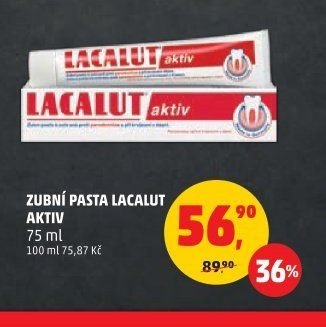 Zubní pasta Lacalut Aktiv