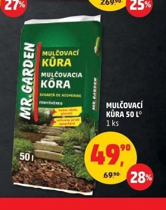 Mulčovací kůra 50 l