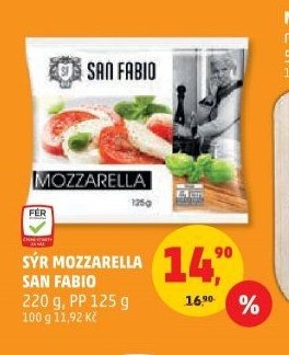 Sýr Mozzarella San Fabio