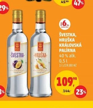 Švestka Královská palírna