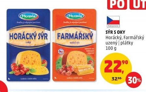 Sýr s oky Horácký, Farmářský