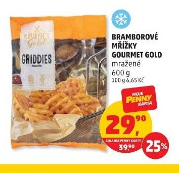 Bramborové mřížky Gourmet Gold