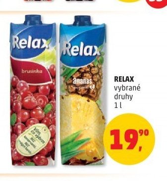 RELAX vybrané druhy