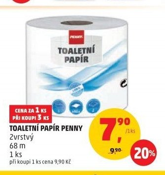 TOALETNÍ PAPÍR PENNY