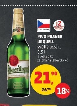 Pivo Pilsner Urquell