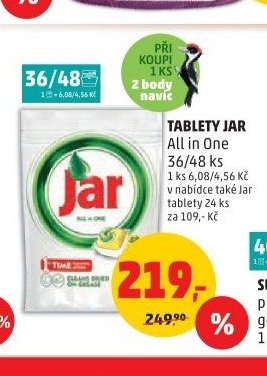 TABLETY JAR All in One 36/48 ks