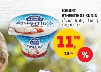 Jogurt Authentikos Kunín